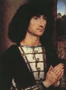 Hans Memling Portrait of a Praying Man.(mk08) oil painting reproduction